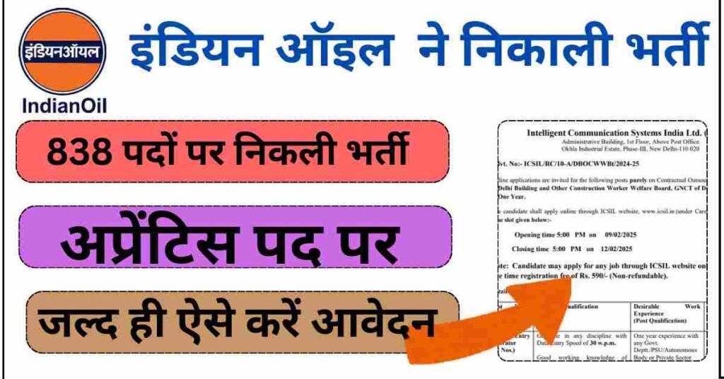 IOCL Apprentice Recruitment 2025